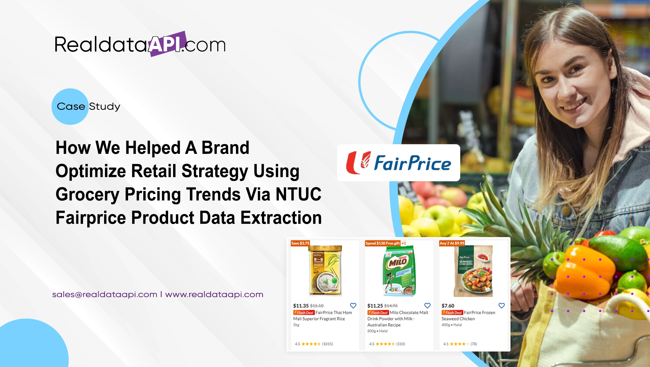 How We Helped A Brand Optimize Retail Strategy Using Grocery Pricing Trends Via NTUC Fairprice Product Data Extraction   